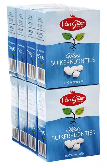 SUIKERKLONTJES VAN GILSE MIDI 750GRAM