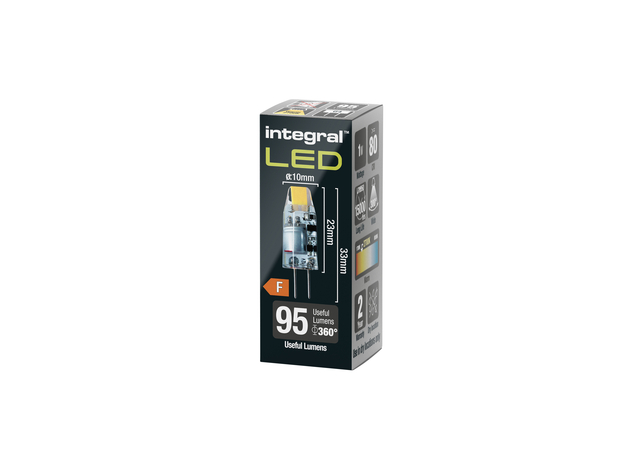 LEDLAMP INTEGRAL GU4 2700K WARM WIT