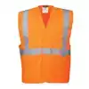VEILIGHEIDSVEST PORTWEST HIVIS ORANJE