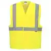 VEILIGHEIDSVEST PORTWEST HIVIS GEEL