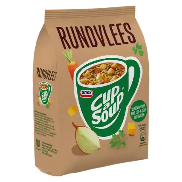 CUP-A-SOUP UNOX MACHINEZAK RUNDVLEES