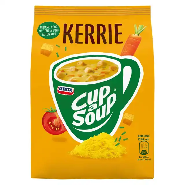 CUP-A-SOUP UNOX MACHINEZAK KERRIE 140ML