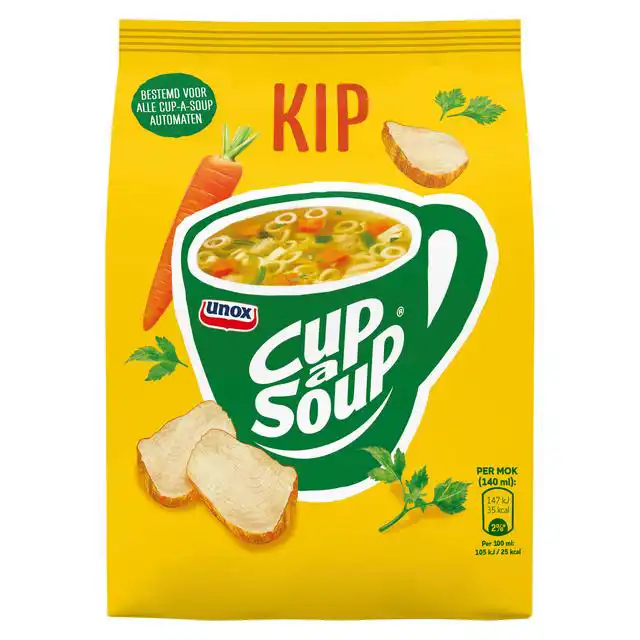 CUP-A-SOUP UNOX MACHINEZAK KIP 140ML