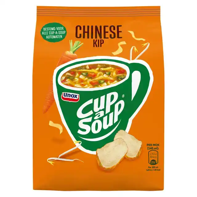 CUP-A-SOUP UNOX MACHINEZAK CHINESE KIP