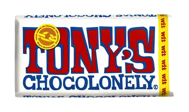 CHOCOLADE TONY CHOCOLONELY WIT REEP