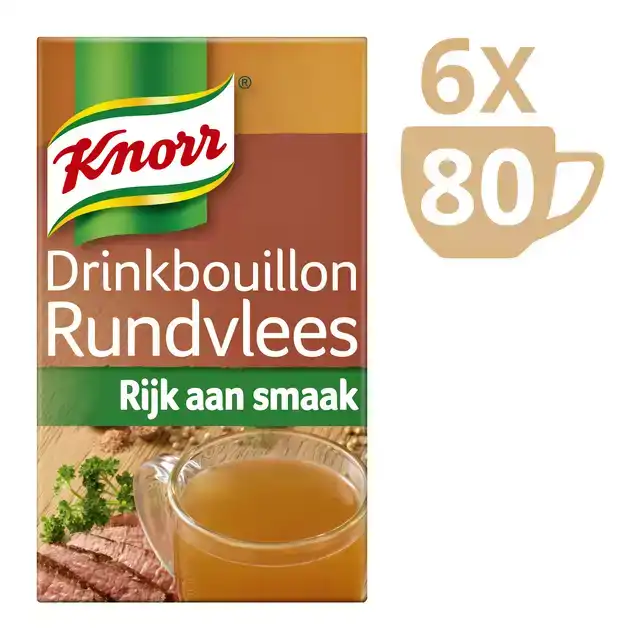 DRINKBOUILLON KNORR RUNDVLEES