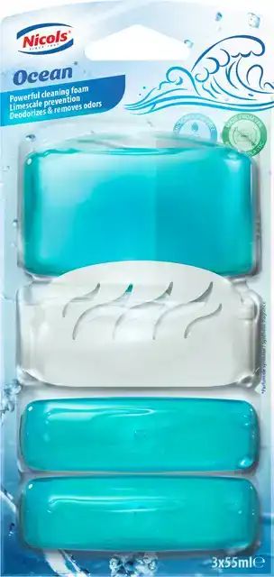 TOILETBLOK AIR PLUS OCEAN 55ML MET