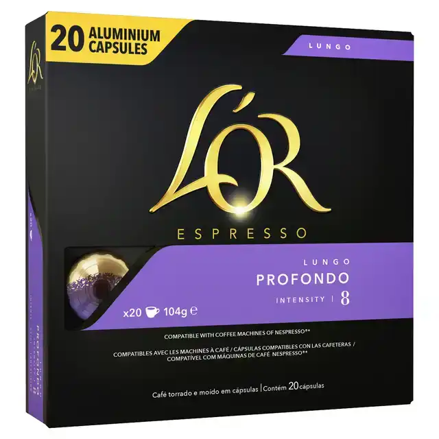 KOFFIECUPS L'OR ESPRESSO LUNGO PROFONDO