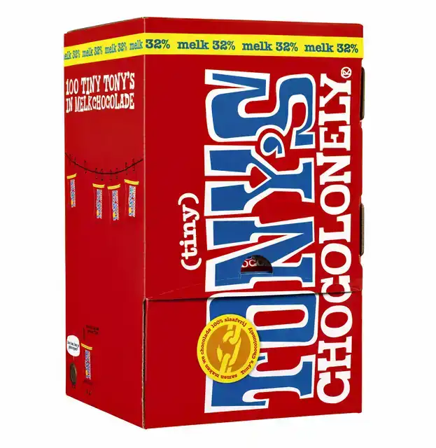 CHOCOLADE TONY CHOCOLONELY TINY MELK