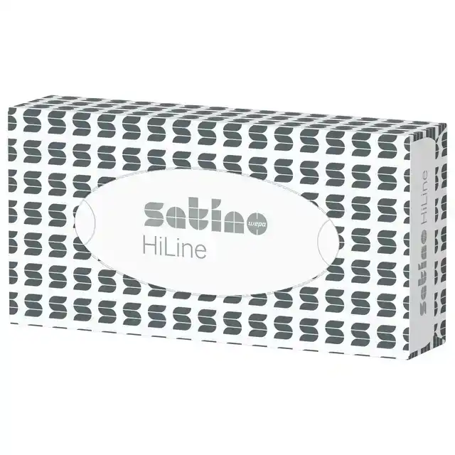 FACIAL TISSUES SATINO HILINE 100 VEL