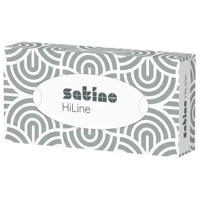 FACIAL TISSUES SATINO HILINE 100 VEL