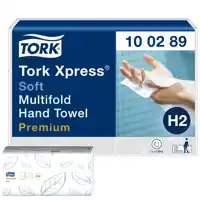 HANDDOEK TORK H2 PREMIUM MULTIFOLD WIT