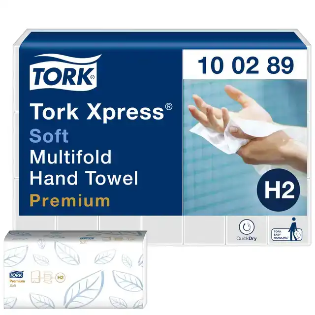 HANDDOEK TORK H2 PREMIUM 2LAAGS
