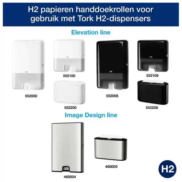 HANDDOEK TORK H2 PREMIUM 2LAAGS
