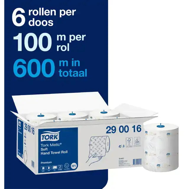 HANDDOEKROL TORK H1 PREMIUM 2LAAGS 100M