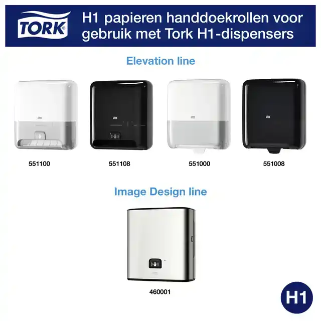 HANDDOEKROL TORK H1 ADVANCED 2LAAGS