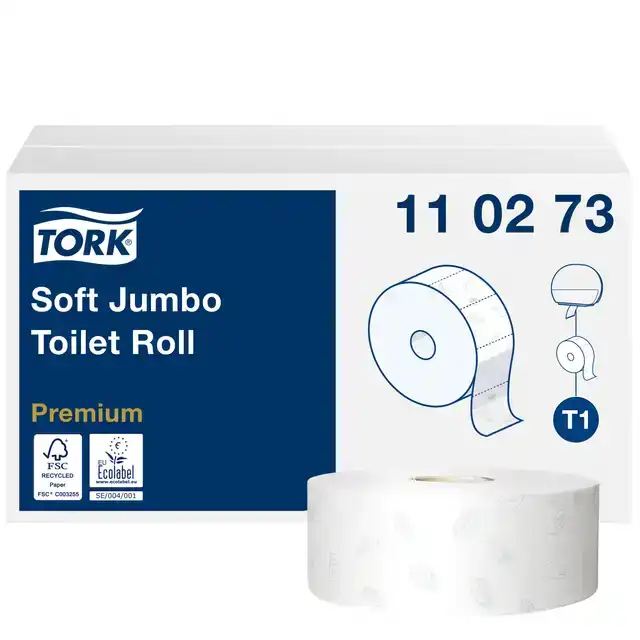 TOILETPAPIER TORK T1 PREMIUM JUMBO