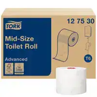 TOILETPAPIER TORK T6 ADVANCED 2LAAGS