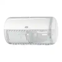 TOILETPAPIERDISPENSER TORK T4 DUO WIT