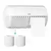 TOILETPAPIERDISPENSER TORK T4 DUO WIT