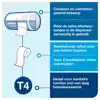 TOILETPAPIERDISPENSER TORK T4 DUO WIT