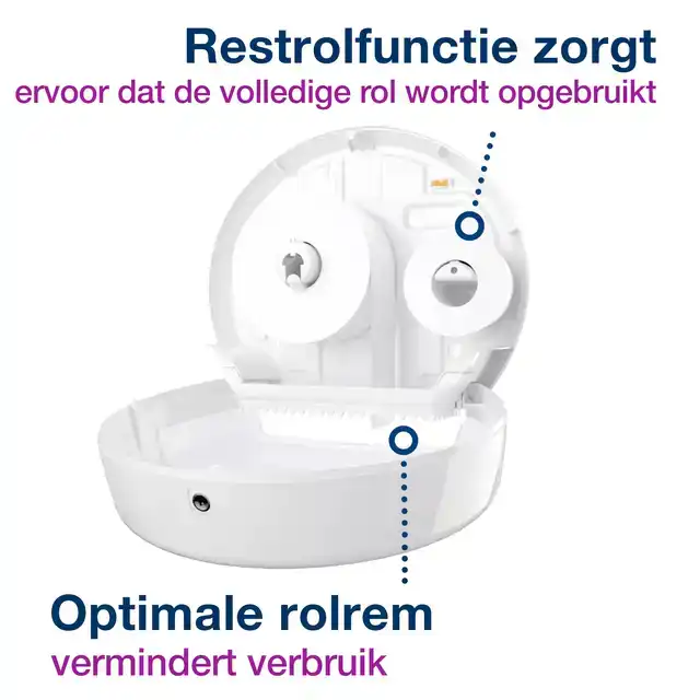 TOILETPAPIERDISPENSER TORK T2 JUMBO