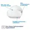 TOILETPAPIERDISPENSER TORK T1 JUMBO WIT
