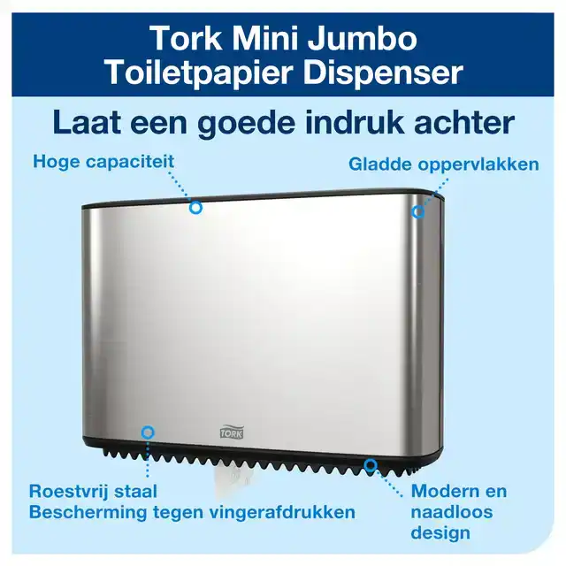 TOILETPAPIERDISPENSER TORK T2 IMAGE