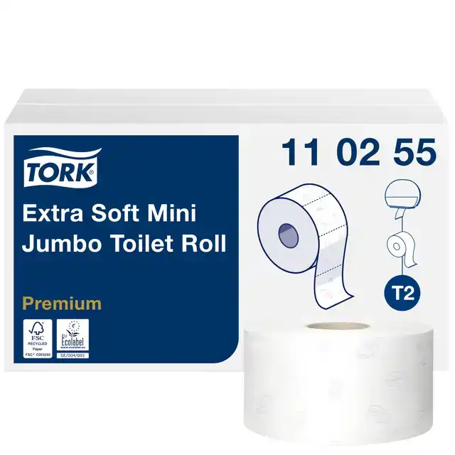 TOILETPAPIER TORK T2 PREMIUM JUMBO