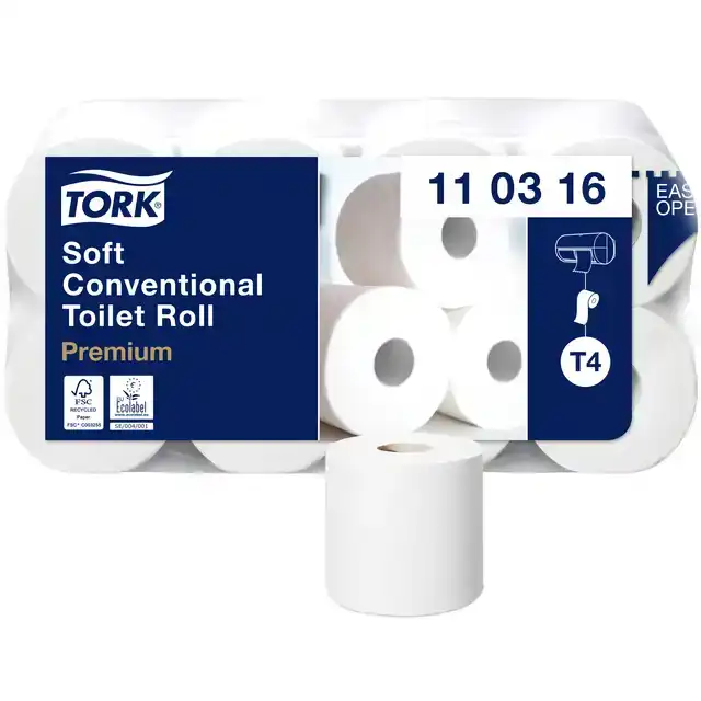 TOILETPAPIER TORK T4 PREMIUM 3LAAGS 250
