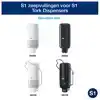 HANDDESINFECTIE TORK S1 PREMIUM