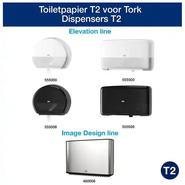 TOILETPAPIER TORK T2 ADVANCED JUMBO