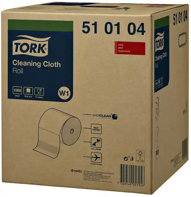 REINIGINGSDOEK TORK W1 PREMIUM 1LAAGS