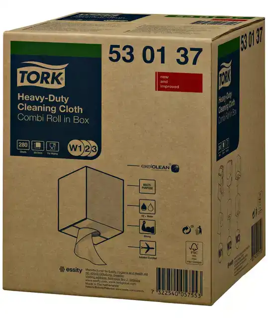 REINIGINGSDOEK TORK W2 PREMIUM 1LAAGS
