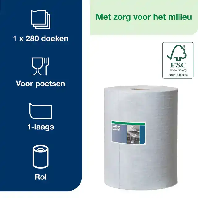REINIGINGSDOEK TORK W1 W2 W3 PREMIUM