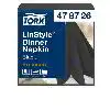 DINERSERVET TORK LINSTYLE PREMIUM ZWART