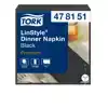 DINERSERVET TORK LINSTYLE PREMIUM ZWART