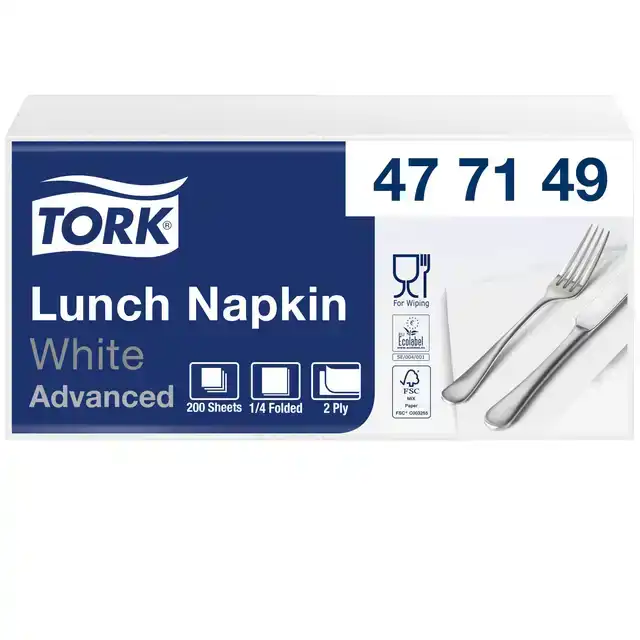 LUNCHSERVET TORK ADVANCED VIERDEVOUW