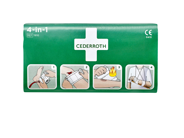 BLOEDSTOPPER CEDERROTH VERBAND GROOT
