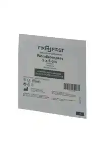 GAASCOMPRES FIXFIRST STERIEL 5X5CM