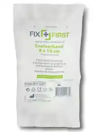 SNELVERBAND FIXFIRST GEROLD 8X10CM