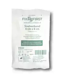 SNELVERBAND FIXFIRST GEROLD 6X8CM