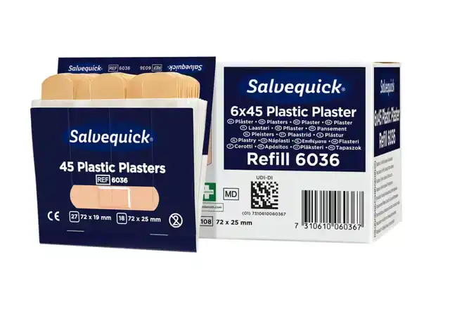 PLEISTER SALVEQUICK NAVULLING PLASTIC