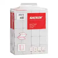 HANDDOEK KATRIN 2LAAGS 224X230MM WIT