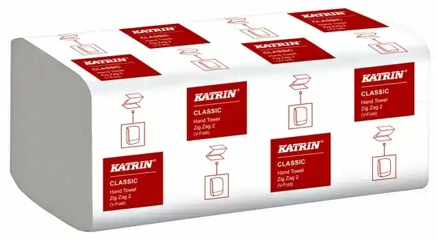 HANDDOEK KATRIN 2LAAGS 224X230MM WIT