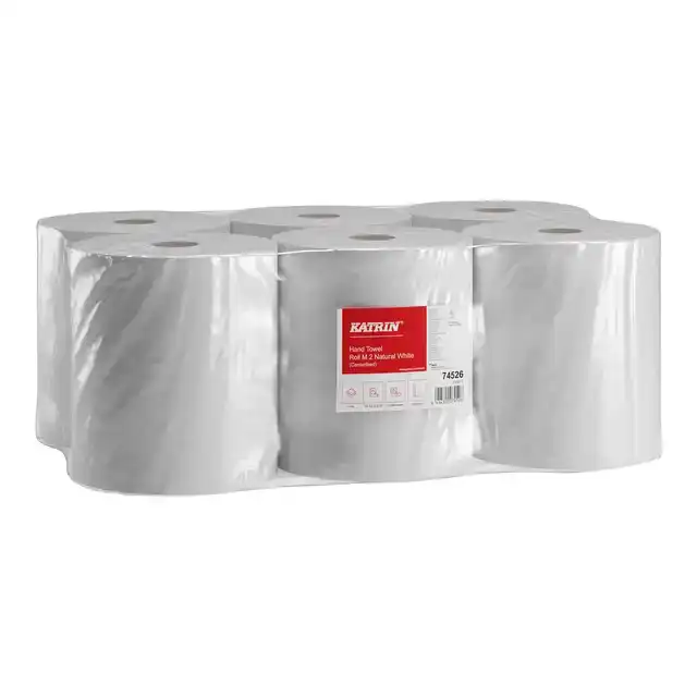 POETSPAPIER KATRIN MEDIUM 2-LAAGS WIT
