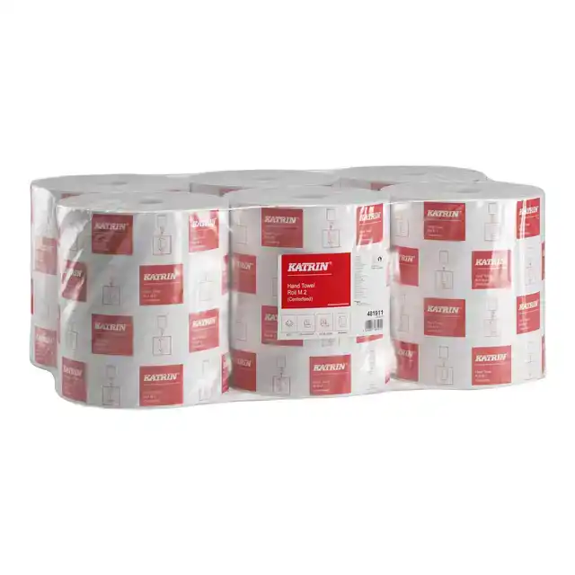 POETSPAPIER KATRIN MEDIUM 2-LAAGS WIT