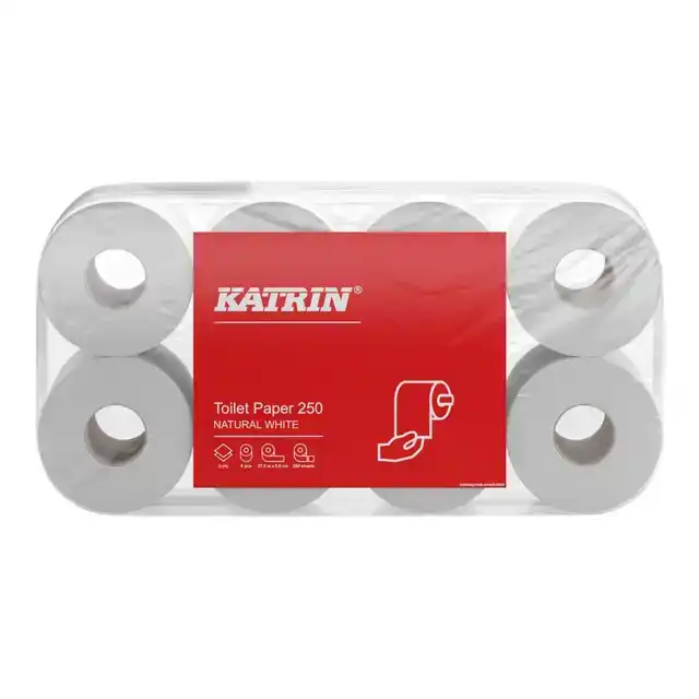 TOILETPAPIER KATRIN 2LAAGS 250 VEL