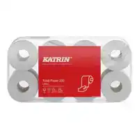 TOILETPAPIER KATRIN 3LAAGS 250 VEL WIT