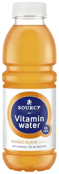 VITAMINWATER SOURCY MANGO GUAVE 50CL. A6